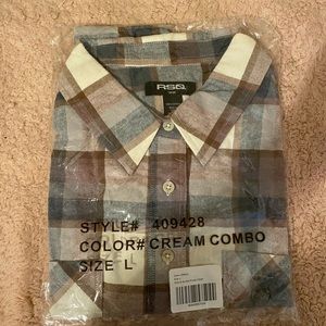 3/$30 Tillys cropped flannel